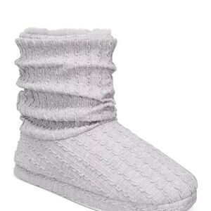 Women's Buffalo Check Slouch Boot Boxed Slippers  M(7-8)